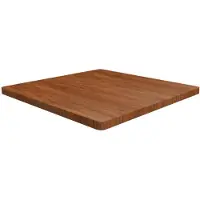 vidaXL Tafelblad vierkant 90x90x4cm behandeld eiken donkerbruin