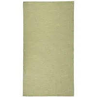 vidaXL Buitenkleed platgeweven 80x150 cm groen