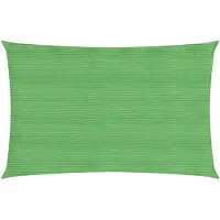 vidaXL Zonnezeil 160 g/m² 3x6 m HDPE lichtgroen