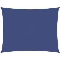 vidaXL Zonnescherm rechthoekig 2,5x4 m oxford stof blauw