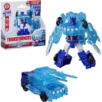 Transformers CYBERWORLD Energon Surge Optimus Prime Armored Cyber Changers - Actiefiguur