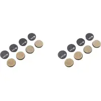 Jojomino 8 Paar Fietsschijfremblokken voor Aons-Remklauw, Diameter is 21,5 mm Ronde Remblokken, Sport EX-Klasse RESIN