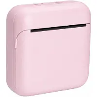 BSS Mini Printer - Fotoprinter - Fotoprinter Voor Smartphone - Labelprinters - 8.5 x 8.5 x 4,0 cm - Roze