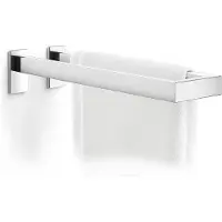Zack Linea Dubbele Handdoekstang | Grijs | Staal