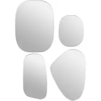 Atmosphera Créateur d'intérieur® Organische Wandspiegels - Set van 4 stuks - 30x40cm