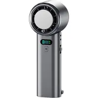 VHV - Handventilator - Mini ventilator met koelplaat - 100 standen en LED display - Voor kantoor, reis en buiten