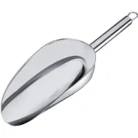 Westmark Keukenhulp voedsel doseer schep - rvs - 200 ml - 25 x 8 cm - opstaande rand