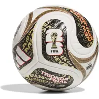 Adidas WK 2026 Trionda Pro Final Voetbal Maat 5 Wit Zwart Goud