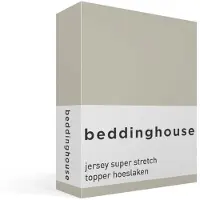 Beddinghouse katoen - Topper Hoeslaken - 140 x 200/220 cm Pocket depth: 25 cm - Zand