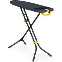 Famanu – Strijkplank Glide Plus, 110 x 33 cm, met verstelbare hoogte en hittebestendige stoomstrijkplank, eenvoudig op te bergen