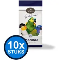 Deli Nature 10x - Birdelicious papegaaien amazonia 750gr - Vogelvoer - 750 g