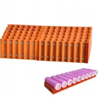 Rosfix Magnetische Lasmal - 6 Slots, Stabiele Bodem - 14500/18650/26650/32650