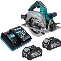 Makita HS 003 GU201 accu-handcirkelzaag 40 V max. 190 mm borstelloos + 2x accu 4,0 Ah + oplader