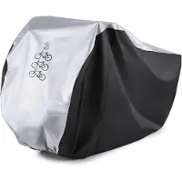 VHV - Fietshoes - Beschermhoes voor 3 fietsen - Waterbestendige hoes 200 x 105 x 110 cm