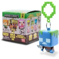 Just Toys Minecraft Series 4 Backpack Hangers Blind Box - 1 exemplaar - 8 cm - Spaar ze allemaal
