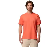 Columbia Csc Basic T-shirt Met Korte Mouwen Oranje L Man