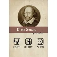 Side Room Games Black Sonata Solidaire Kaartspel Spel Engelstalig