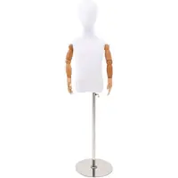 vidaXL Verstelbare 120-150 cm Mannequin met Basis Uniseks PP Wit