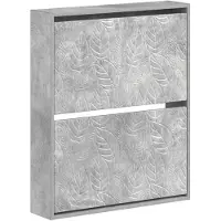 vidaXL Wandgemonteerde Schoenenkast DELFT 71 x 17 x 86 cm Bewerkt hout