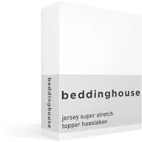 Beddinghouse katoen - Topper Hoeslaken - 70/80 x 200/220 cm Pocket depth: 25 cm - Wit