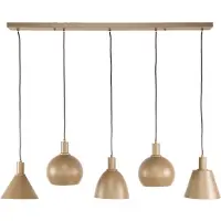 Nest of Nora Hanglamp Aksel - 5 lichts - Modern - Beige
