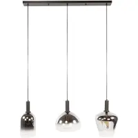 Nest of Nora Hanglamp 3-lichts met E27 fittingen - Zwart