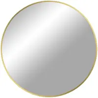 Nest of Nora Wandspiegel rond 60 cm - Aluminium - Brass