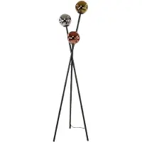Nest of Nora Vloerlamp 3-lichts modern - Zwart