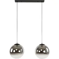 Nest of Nora Hanglamp Tivo - 2-lichts Bolvormig - Zwart