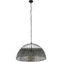 Nest of Nora Hanglamp Silan - 1-lichts Ø80 cm - Zwart bruin