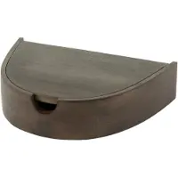 Nest of Nora Set van 2 - Nachtkastjes - Zwevend met lade - Houten design - Bruin