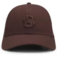 BOSS Pet van katoenen twill met gestikt Double B-monogram
