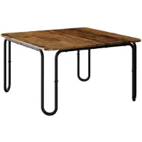 vidaXL Salontafel Oud hout 79,5 x 79,5 x 45 cm Bewerkt hout