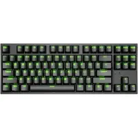 Genesis - Thor 404 - NKG-2069 - TKL toetsenbord - Gamen - USB - QWERTY US - International - Zwart - RGB - Gateron Yellow Pro