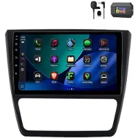 AWESAFE Autoradio - Draadloos Apple CarPlay Android Auto - Geschikt Voor Audi A3 8P 2003 t/m 2012 - 1GB+32GB - Autoradio met navigatie GPS - Radio Scherm