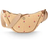 Pip studio schoudertas Freya Half Moon Cross Body Bag Beige