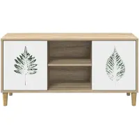 vidaXL TV-kast HANAU, 102 x 33 x 50 cm, Sonoma houtvezelplaat