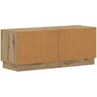 vidaXL Tv-meubel Artisanaal eiken Bewerkt hout