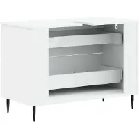 vidaXL Wastafelmeubel HAARLEM, wit, 82 x 41 x 58,5 cm, houtvezel