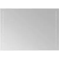 vidaXL LED Badkamerspiegel Doorzichtig 70 x 50 cm gehard glas