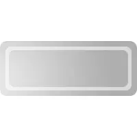 vidaXL LED Badkamerspiegel Transparant 100 x 40 cm gehard glas
