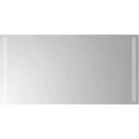 vidaXL LED Badkamerspiegel Transparant 80 x 40 cm gehard glas