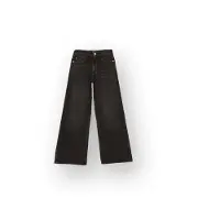 Vingino Meisjes Extra Wide Leg Jeans Cita Meisje Zwart 140
