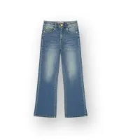 Vingino Meisjes Straight Flare Jeans Claire Meisje Blauw 140