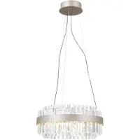 ITALUX LED-hanglamp 36W HORNA PND-34386-1-CH-CL van