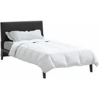 vidaXL Dekbed 135 x 200 cm Lente, Najaar/Herfst Veer Wit Ademend