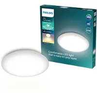 Philips Plafondlamp | Moire | Glittereffect | 2700K | Ø 38 cm | Wit | 20W