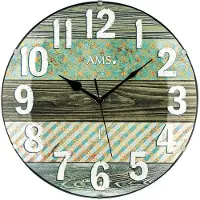 AMS - Wandklok - Radiogestuurd - 5556