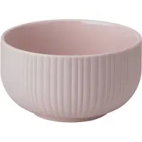 Knabstrup Keramik Verda schaal Soft rose, Ø13 cm