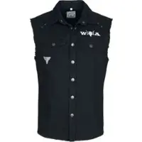 Wacken Open Air Bodywarmer - Wacken - S tot 5XL - voor Mannen - zwart - Maat S